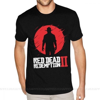 【COD】 เสื้อยืดแขนสั้น ผ้าฝ้าย 100% พิมพ์ลาย Red Dead Redemption 2 3D สําหรับผู้ชาย และผู้ใหญ่ COMING CLUB oversize