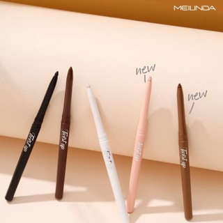 Twist Up Eyeliner Pencil" Meilinda💕MC3077 เมลินดา ดินสอเขียนขอบตา เนื้อนุ่มเขียนง่าย กันน้ำ กันเหงื่่อ