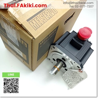 มือสองพร้อมส่ง,(C)Used, HC-SFS102 AC Servo motor ,เอซี เซอร์โวมอเตอร์ สเปค 1kw 2000r/min ,MITSUBISHI (66-003-633)