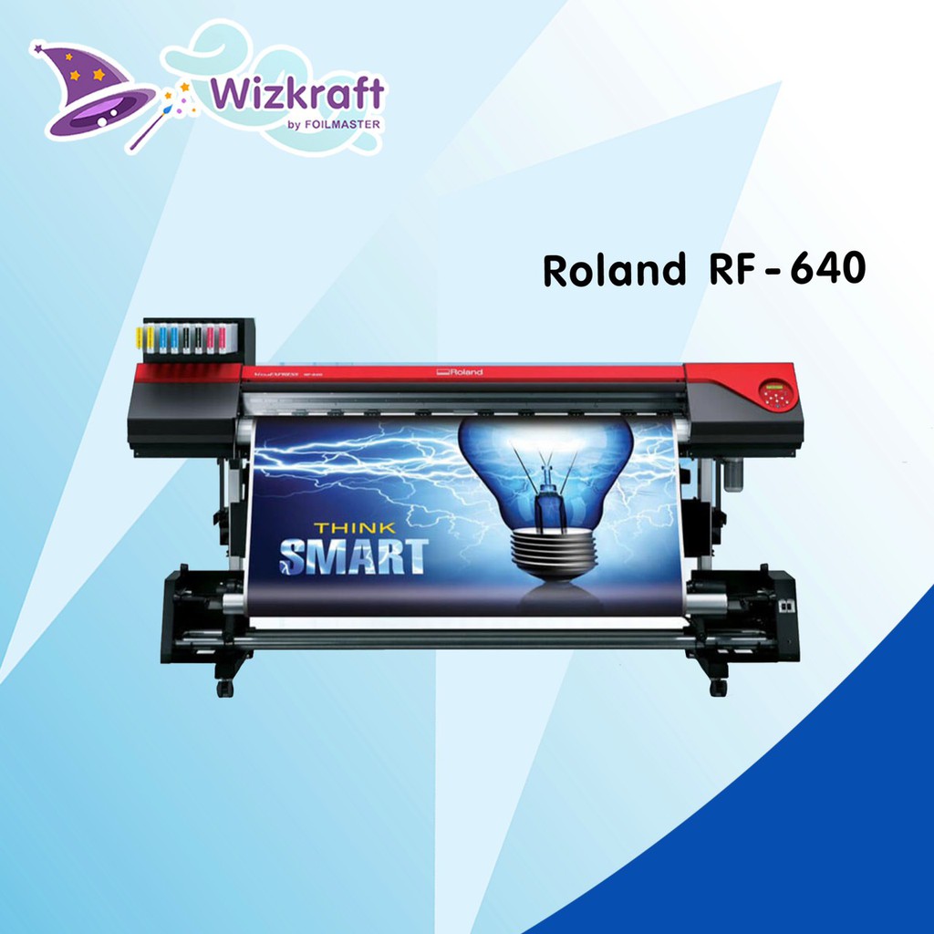 Roland RF-640 เครื่องพิมพ์อิงค์เจ็ทแบบกว้าง สามารถพิมพ์ได้อย่างมี ...