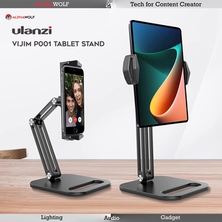 Ulanzi Vijim P001 Smartphone Tablet Stand ขาตั้งมือถือ ขาตั้งไอแพด แท็บเล็ต รองรับหน้าจอถึง 13" หมุนปรับได้ 360 องศา