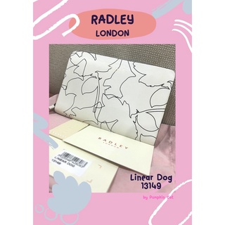 กระเป๋า สตางค์ RADLEY LONDON รุ่น Linear Dog สี Chalk ชอล์ก มือสอง