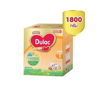 สินค้า Dulac ดูแลค EZCARE อีแซดแคร์ สูตร 1  นมผงสำหรับเด็กทารกแรกเกิด - 1 ปี  ขนาด 1650 กรัม