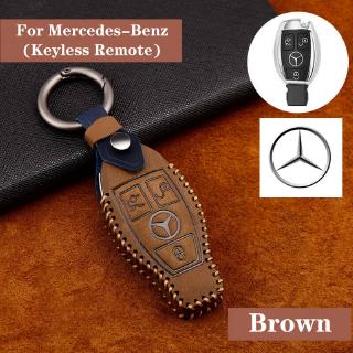 ภาพขนาดย่อของภาพหน้าปกสินค้าเคสหนังกุญแจรถยนต์สําหรับ Mercedes Benz C 200 L Glc 260 Glk 300 Gla 200 Glc In Stock . จากร้าน enjor_your_life.th บน Shopee