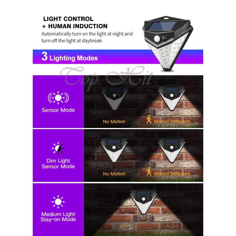 top-priceไฟติดผนัง-โซล่าเซลล์-38led-รุ่น-t-1622-ไฟติดผนังพลังงานแสงอาทิตย์-ไฟโซลาร์-solar-wall-light-รุ่นsolar-ledt-1622