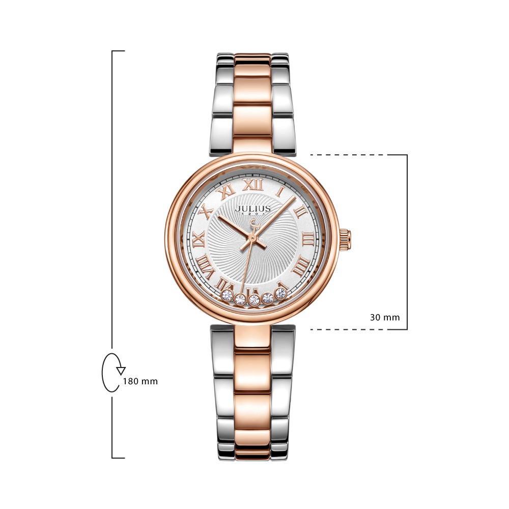 ภาพหน้าปกสินค้าJulius นาฬิกาข้อมือผู้หญิง แบรนด์เกาหลี แฟชั่นฮิตของแท้ รุ่น JA-1236 จากร้าน haveagoodtime1 บน Shopee