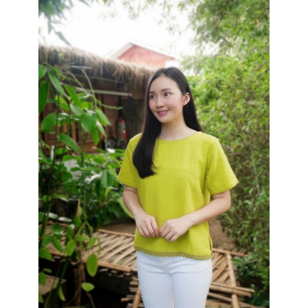 เสื้อผ้าฝ้ายพื้นเมือง-ถักโครเช-ราคาขาย-218