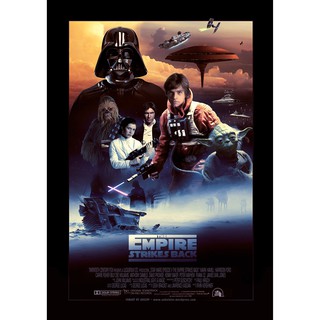 โปสเตอร์ หนัง Star Wars สตาร์ วอร์ส Poster รูปภาพ ภาพติดผนัง โปสเตอร์ภาพพิมพ์ ตกแต่งบ้าน Minimal มินิมอล Movie Poster