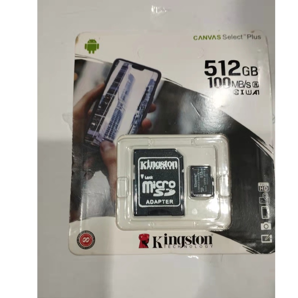 Kingston Memory Card คิงส์ตัน เมมโมรี่การ์ด512 GB Kingston เมมโมรี่