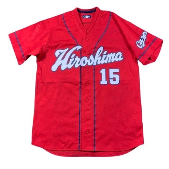 เสื้อเบสบอล-hiroshima-carp-size-s-m