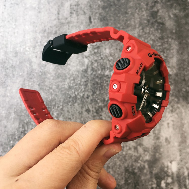 นาฬิกา-g-shock-ของแท้-casio-g-shock-ga-gba-800-100b-700-400-4a-สีแดงแฟชั่นกีฬานาฬิกากันน้ำ