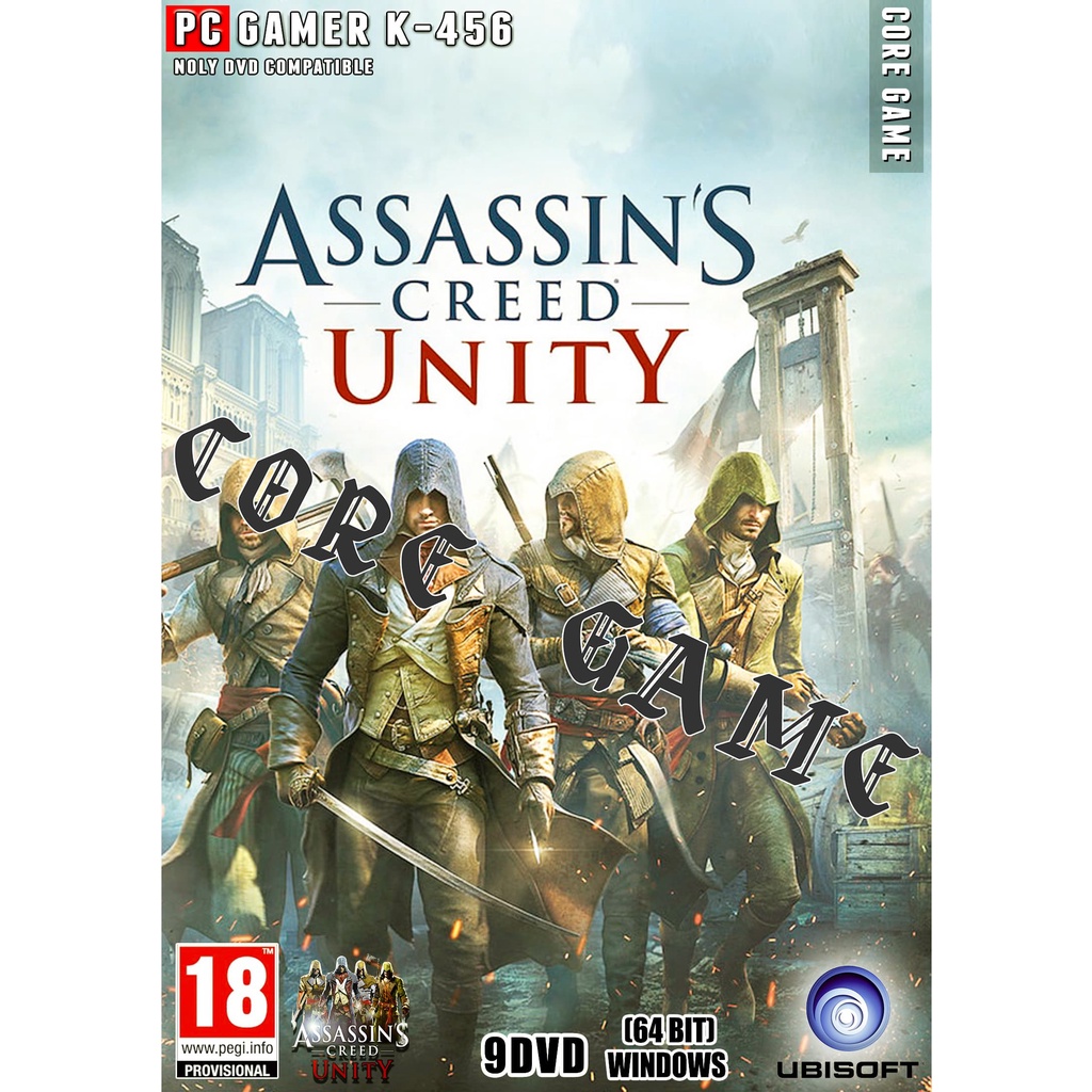 assassins-creed-unity-แผ่นเกมส์-เกมส์-คอมพิวเตอร์-pc-โน๊ตบุ๊ค