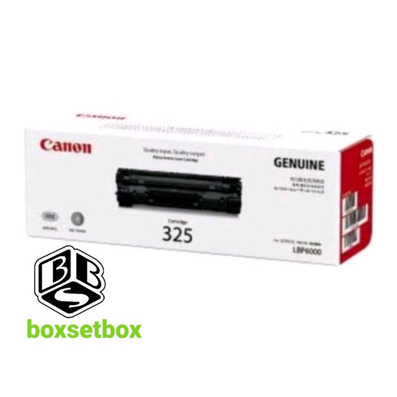 CANON 325 TONER CARTRIDGE ของแท้ออกใบกำกับภาษีได้ | Shopee Thailand