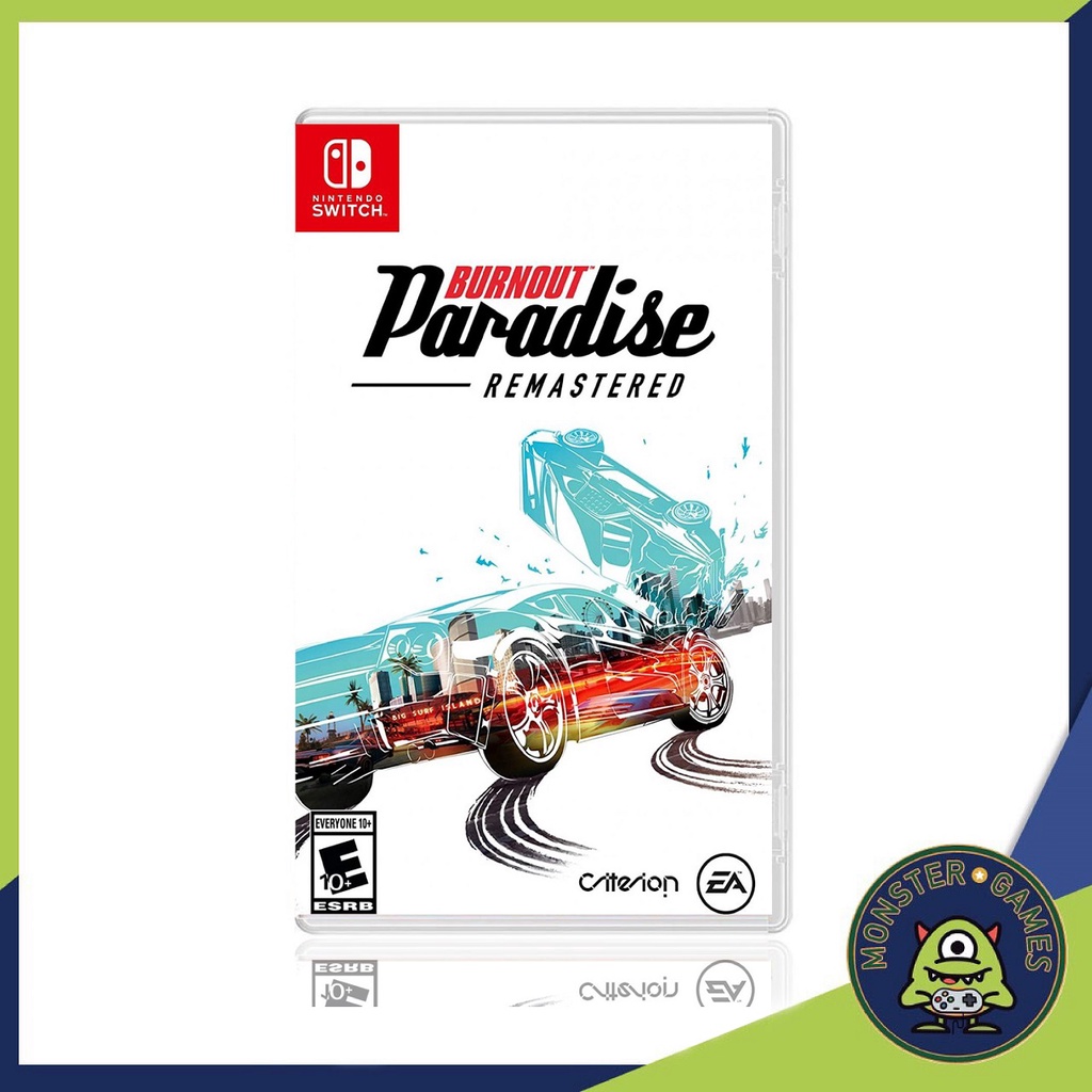 ภาพหน้าปกสินค้าBurnout Paradise Remastered Nintendo Switch Game แผ่นแท้มือ1 (Burnout Paradise Switch)(Burnout Switch)(Burn Out Switch)