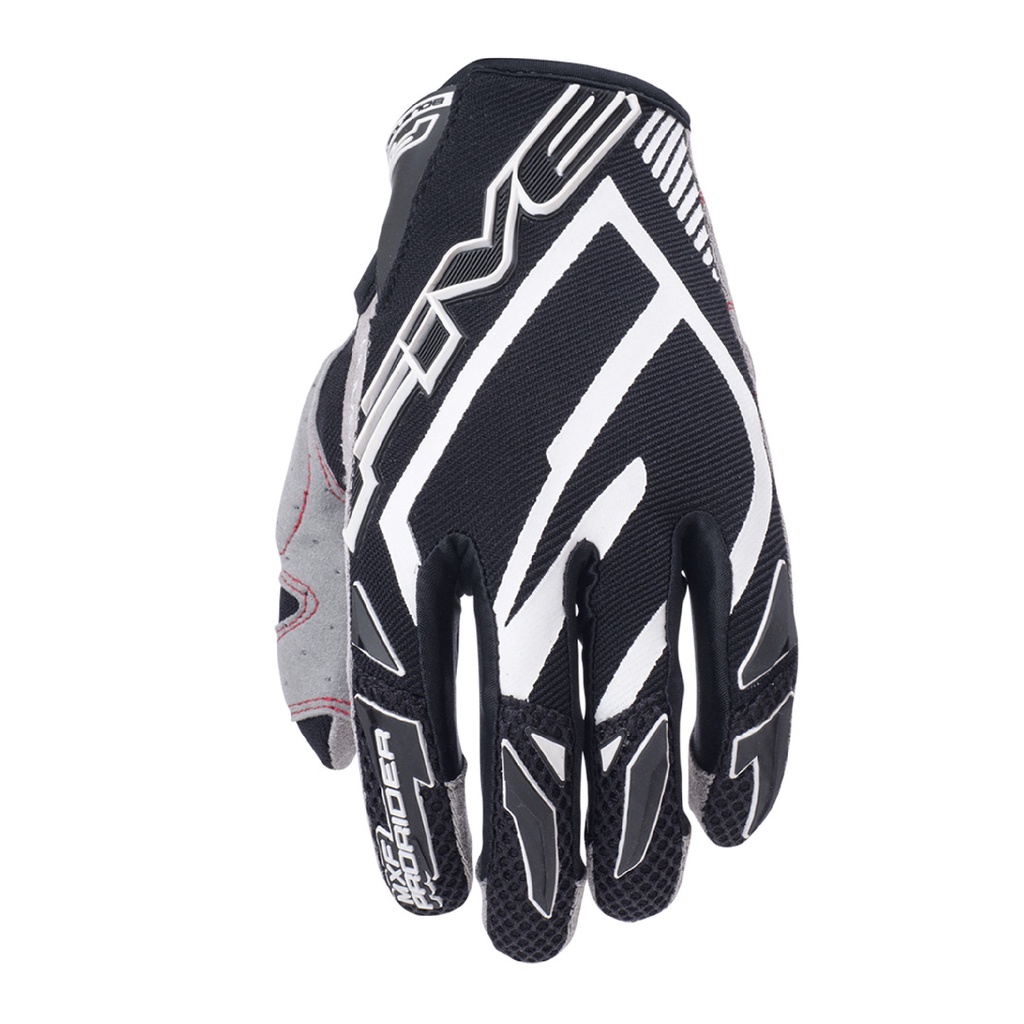 five-advanced-gloves-mxf-prorider-s-black-white-ถุงมือขี่รถมอเตอร์ไซค์