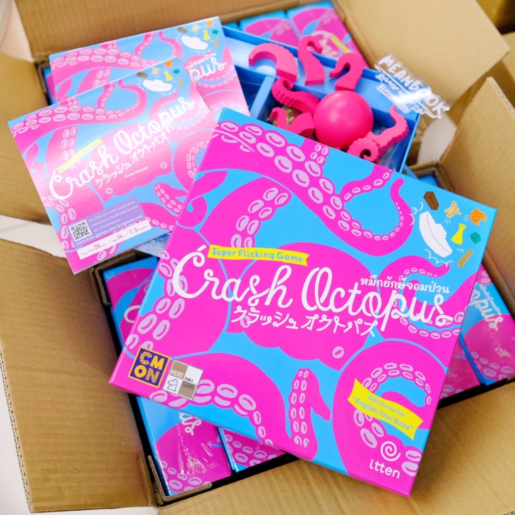 Crash Octopus หมึกยักษ์จอมป่วน Board Game (ภาษาไทย) Shopee Thailand