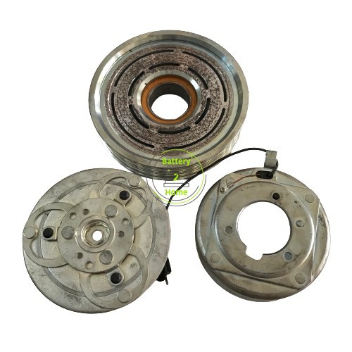 compressor-clutch-nissan-frontier-zd1-ชุดมู่เล่ย์-หน้าคลัช-คอมแอร์-นิสสัน-ฟรอนเทีย-7pk