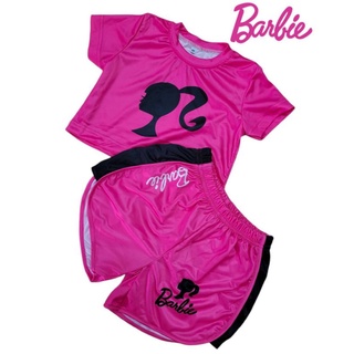 ภาพหน้าปกสินค้าSet Barbie ♥️เสื้อ+กางเกง เสื้อสกรีนลายBarbie กางเกงขาสั้น ซึ่งคุณอาจชอบสินค้านี้