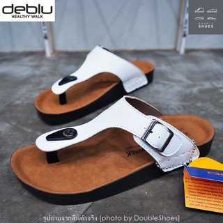 รองเท้าแตะเพื่อสุขภาพ ผู้หญิง Deblu รุ่นL4601 สีขาว ไซส์ 36-41