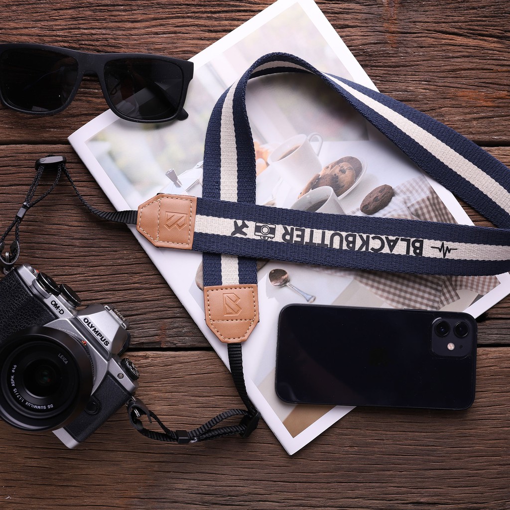 Personal Camera Strap - สายกล้อง สายคล้องกล้อง สกรีนข้อความฟรี | Shopee ...