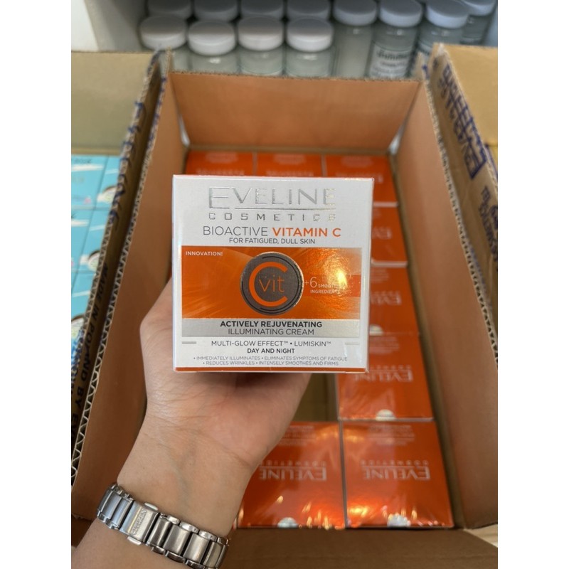 Eveline Bioactive Vitamin C Day&Night Cream - 50ml | Shopee Thailand