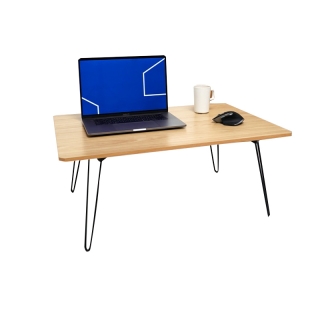 โปรโมชั่น : FASTTECT โต๊ะญี่ปุ่นพรีเมี่ยม มินิมอล รุ่นขาเหล็กล็อค ขนาด 60x80 ซม. ลายไม้ - ถึก ทน นั่งสบาย ขาไม่ติดโต๊ะ