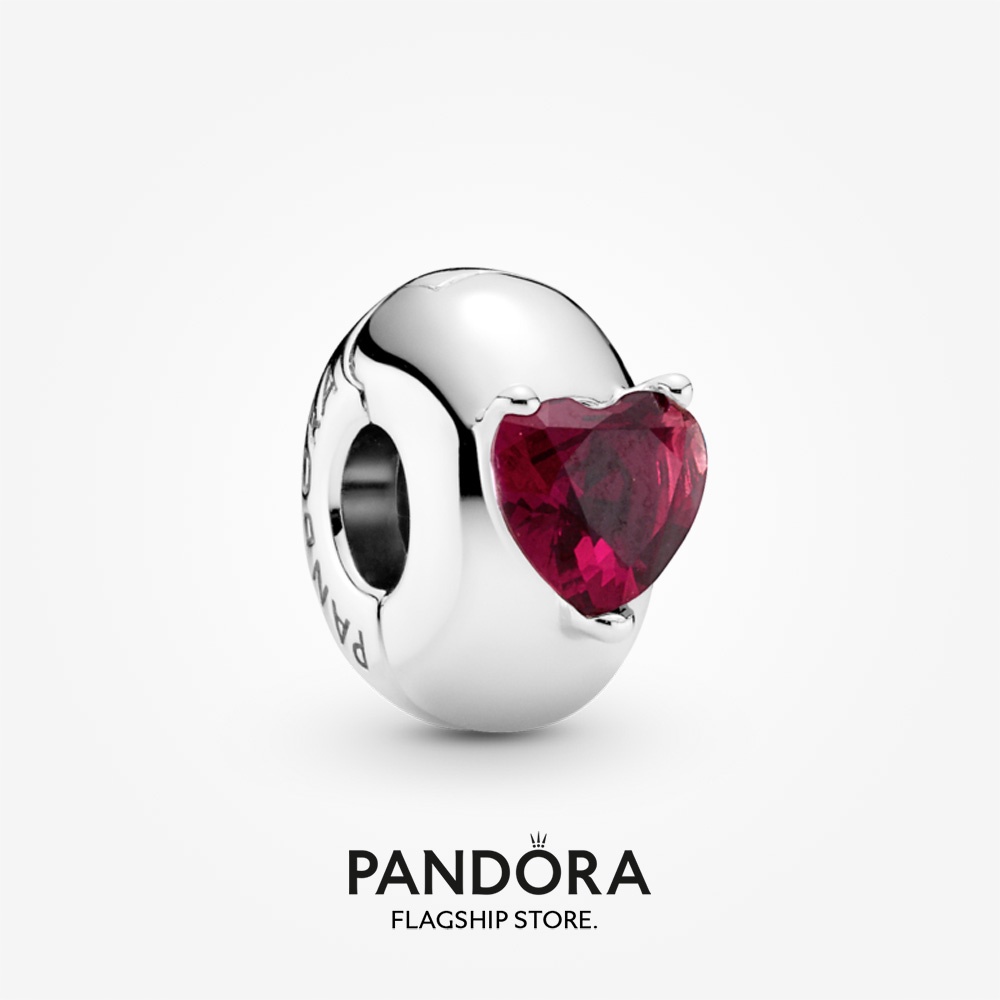 pandora-จี้รูปหัวใจ-สีแดง