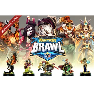 (Service Paint) Super Fantasy Brawl board game เซอร์วิสเพ้นท์สีบอร์ดเกม