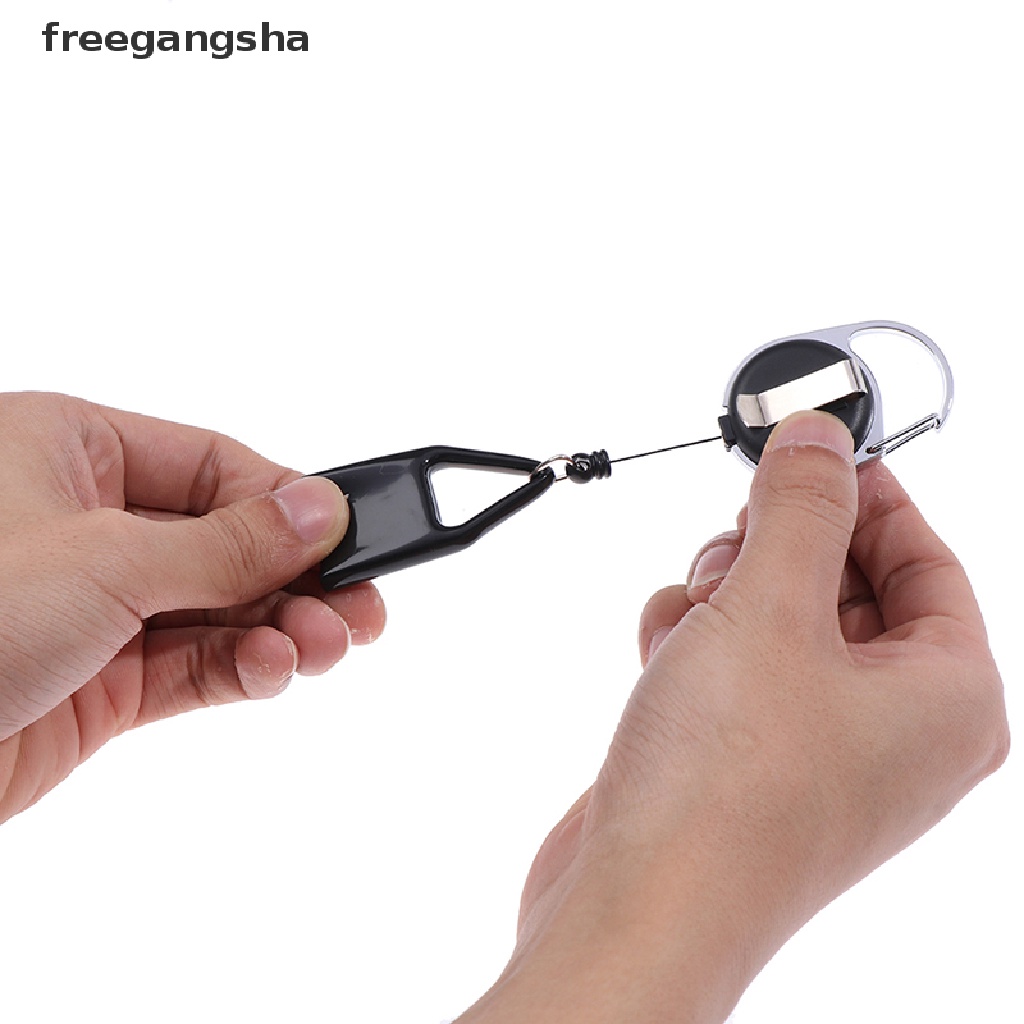 [FREG] Lighter Leash Safe Stash Clip case Retractable Keychain Lighter