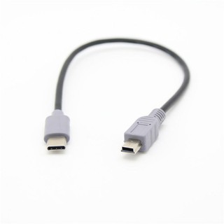 สายเคเบิ้ลUsb Type C 3 . 1 Male To Mini Usb 5 Pin B Male ปลั๊กแปลง Otg 1เมตร