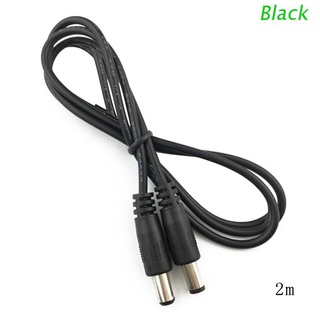 สินค้า BLACK DC Power Plug 5.5 x 2.1mm Male To 5.5 x 2.1mm Male CCTV Adapter Connector Cable