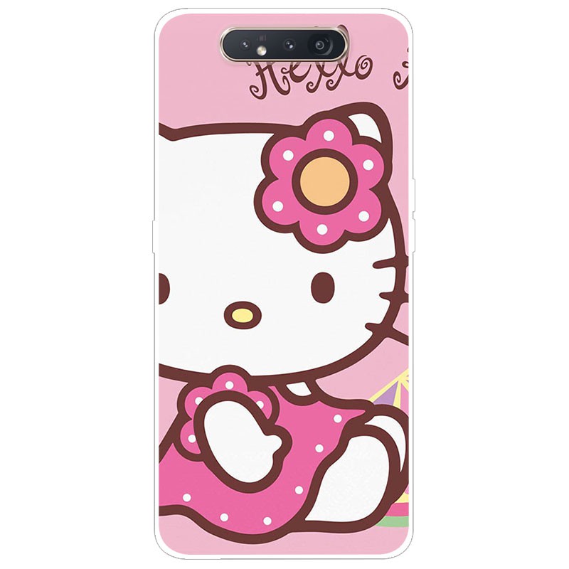 เคส-samsung-galaxy-a80-พิมพ์ลายการ์ตูนน่ารักแบบด้านหลังเคส-samsung-a80-galaxya80-soft-silicone-tpu-case