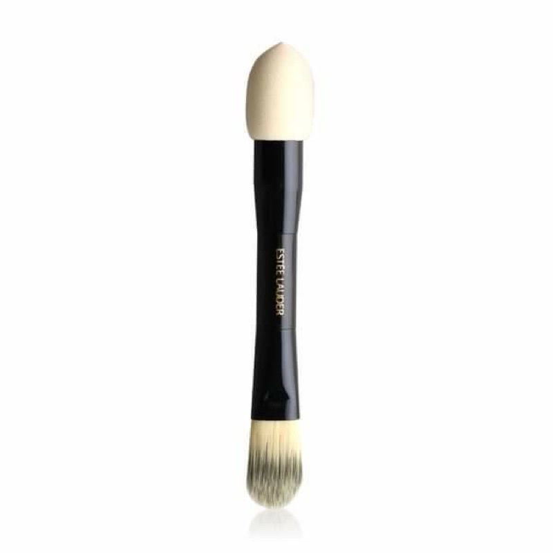 พร้อมส่ง-แปรงแต่งหน้า-2-หัว-estee-lauder-foundation-perfecting-brush-ขนาด-14-cm-มูลค่า-1500-บาท