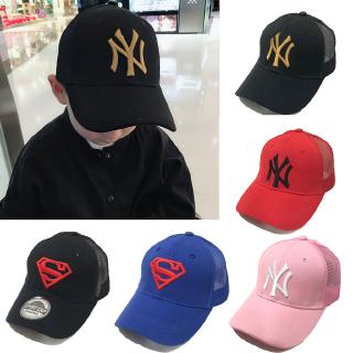 หมวกผ้าตาข่ายสำหรับเด็ก Childrens hat childrens hat NY baseball cap