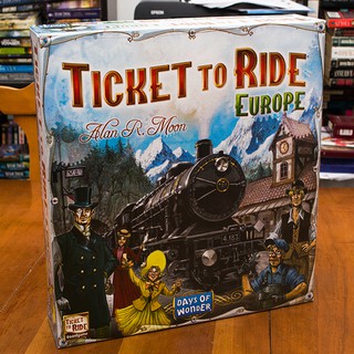 ภาพหน้าปกสินค้าเกมการ์ดตั๋วเพื่อการขับขี่ Ticket To Ride - Europe Board Game ซึ่งคุณอาจชอบสินค้านี้