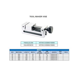 TOOL MAKER VISE ปากกาจับชิ้นงาน 35W88