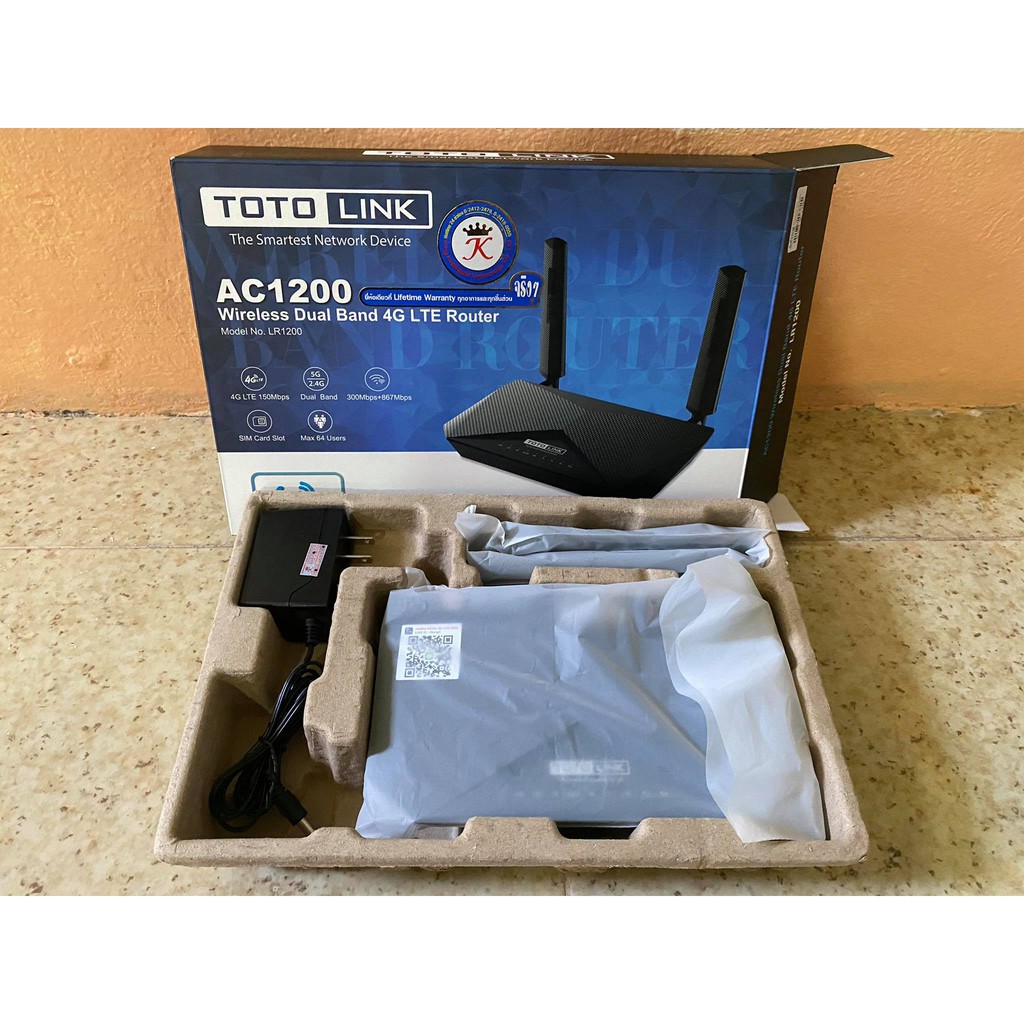 Totolink Network LR1200 AC1200 Wireless Dual Band 4G LTE Router รับ ...