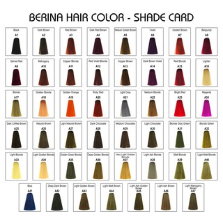 ภาพขนาดย่อของภาพหน้าปกสินค้าBerina Hair Color เบอรีน่า สีย้อมผม สีผมเบอริน่า เปล่งประกาย ติดทนนาน ปิดผมขาว สีผม ยาย้อมผม ค่าส่งถูก ครีมย้อมสีผม จากร้าน beautystoryshop บน Shopee ภาพที่ 2