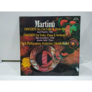 1LP Vinyl Records แผ่นเสียงไวนิล Martinů CONCERTO No.1 for Cello &amp; Orchestra  (J16B49)