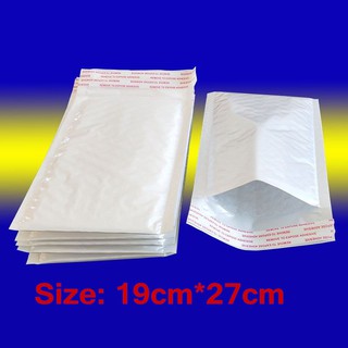 สินค้า ถุงโฟมกันรอยกันกระแทก ถุงไปรษณีย์ Plastic Mail Bag Foam Bag ถุงโฟม / กระเป๋า 19*27+3 ซม (20 ชิ้น)