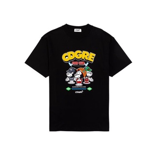 CDGRE FOOD CLUB T-SHIRT BLACKไ ซส์ XL