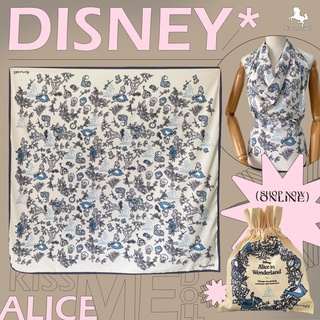 ภาพหน้าปกสินค้าKiss Me Doll - ผ้าพันคอ/ผ้าคลุมไหล่ Disney Alice in the wonderland ลาย Alice Blossorm ขนาด 100x100 cm. ที่เกี่ยวข้อง