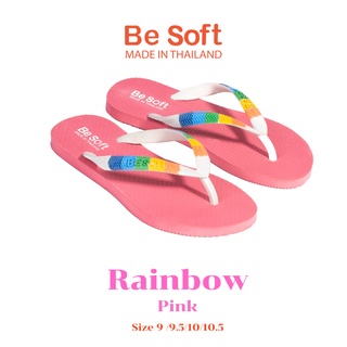 รองเท้าแตะผู้ฆญิง แบรนด์ Besoft รุ่น Rainbow Pink