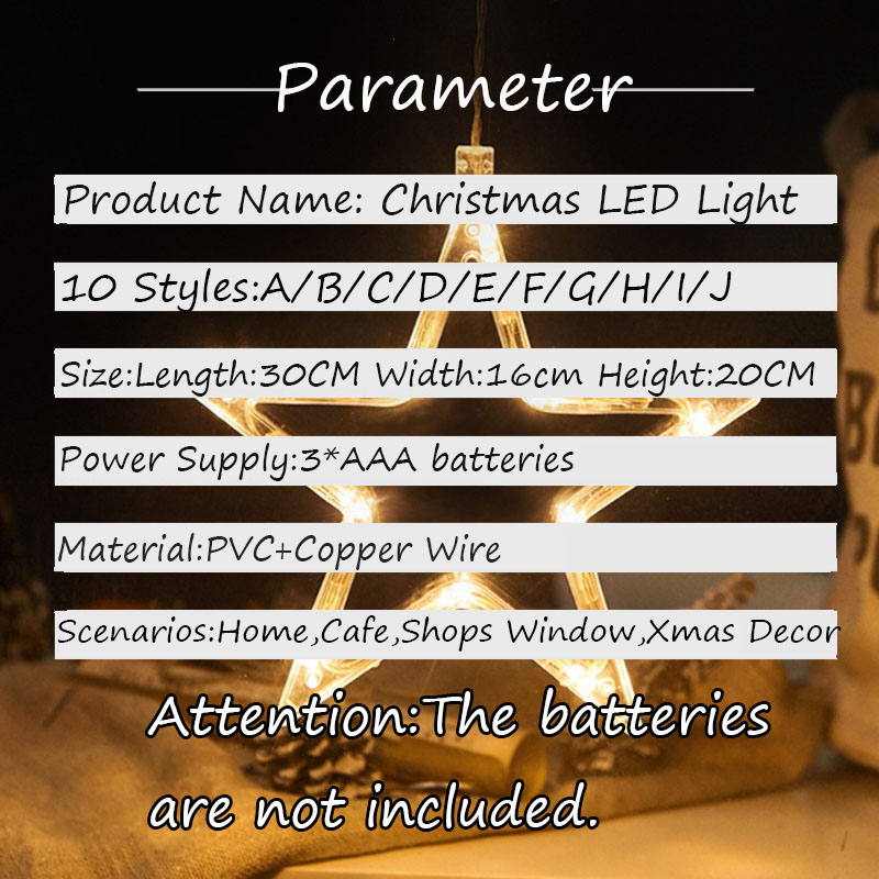 cod-โคมไฟ-led-ไฟประดับ-คริสต์มาส-ไฟตกแต่งวันหยุด-ไฟจี้-สายไฟ-โคมไฟแขวนถ้วยดูด-ไฟกระพริบ-ไฟประดับ