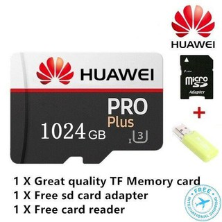 ภาพหน้าปกสินค้าของแท้ 100% Original 4K Huawei Pro Plus 1024Gb/1Tb Class10 Haute Carte Micro Sd Avec Gratuit+ ของแท้ของแท้สําหรับเป็นของขวัญ ที่เกี่ยวข้อง