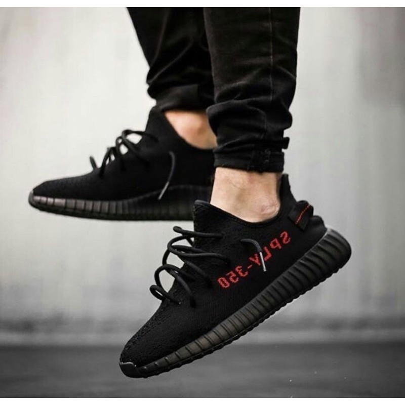 ADIDAS YEEZY BOOST 350 V2 BRED | Shopee Thailand