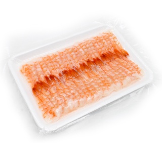 กุ้งซูชิ M 50 ตัว/แพ็ค บรรจุ 40 แพ็ค/ลัง FROZEN SUSHI SHRIMP SIZE M (SIZE 6.0-7.0 CM.)