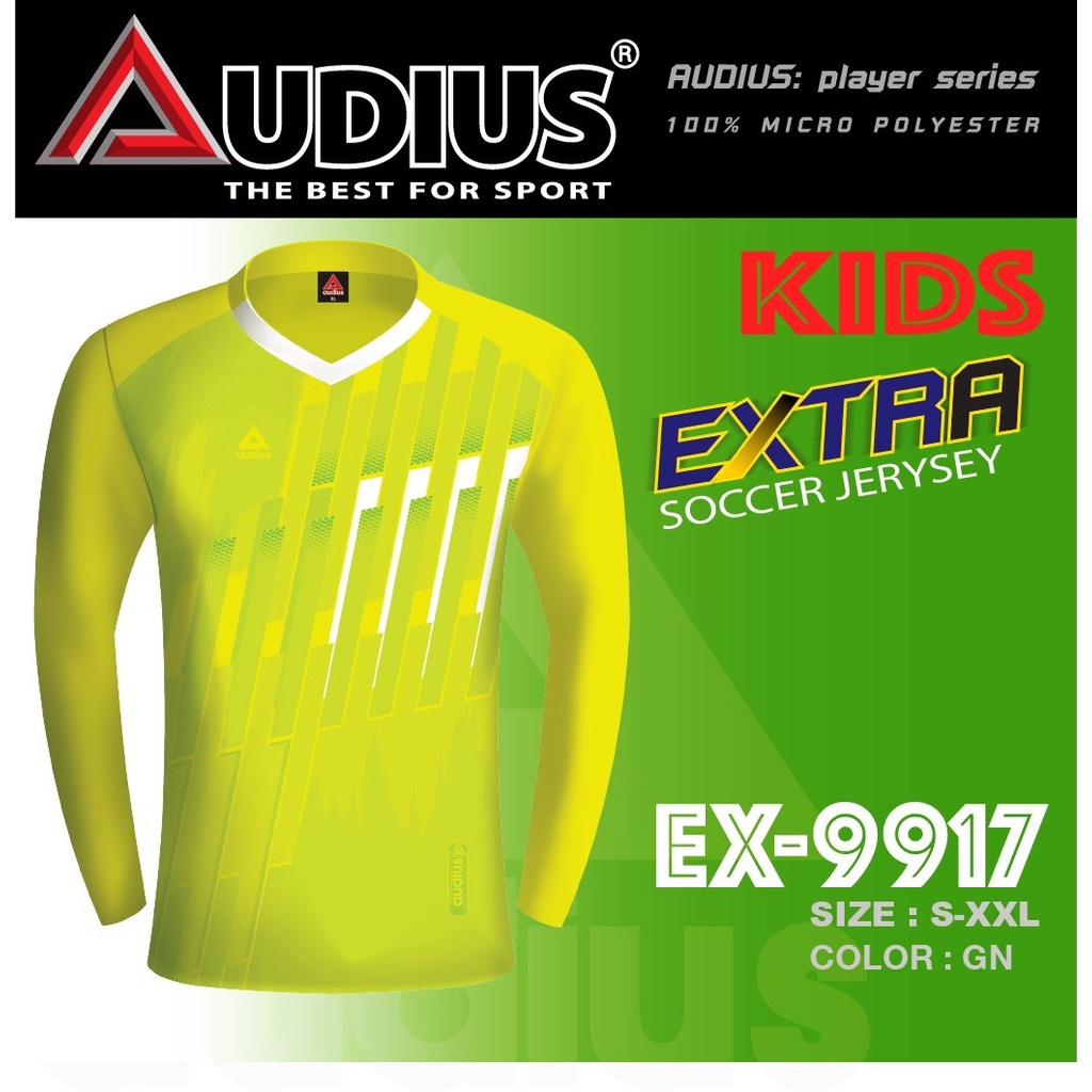 ลด-ล้างสต็อก-audius-เสื้อกีฬาเด็ก-ex-9917