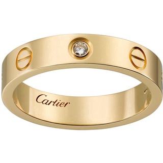 สินค้า แหวนคู่รักวงแต่งงาน 3 DIAMOND แหวนทองคำขาวคาร์เทียร์