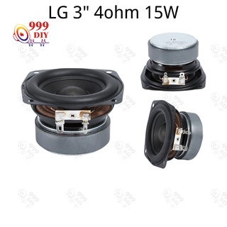 ภาพหน้าปกสินค้า999DIY LG full range speaker ลำโพงฟูลเรนจ์ 3นิ้ว 4Ω 15W midwoofer เบสเสียงกลาง ลำโพงเครื่องเสียงรถยนต์ ลําโพงซับวูฟเฟอร์ ซึ่งคุณอาจชอบสินค้านี้